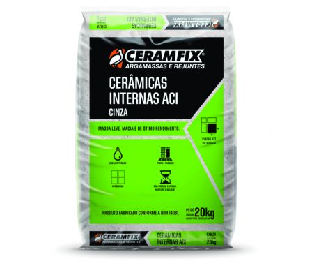 Argamasa Ceramfix ACI Interna Ceramica 20 KG