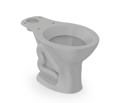 Inodoro Linea Zip Cinza Plata para acoplar Ref.1463530480100