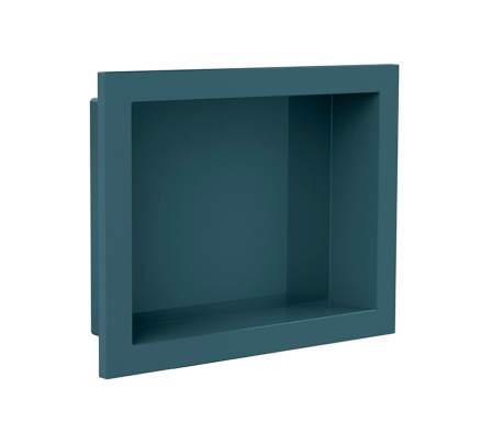 Nicho de Embutir Para Baño 30x60cm Color Gris Chumbo