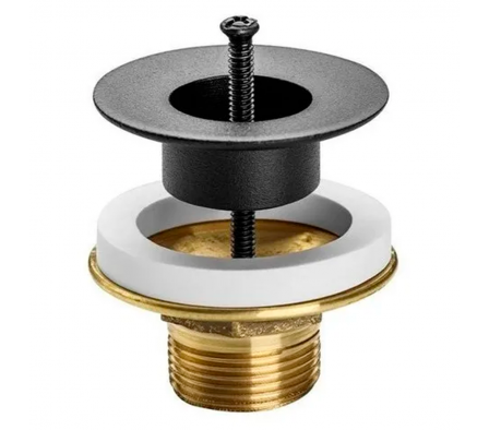 Valvula Lavatorio Ajustable Black Kelly 1602 7/8 BK