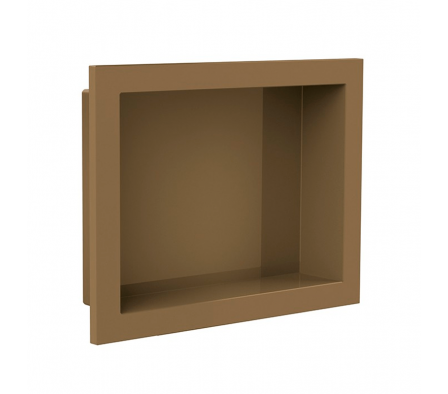Nicho de Embutir Para Baño 40x30cm Color Bronze