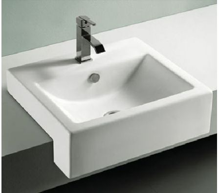 Bacha Dikasa Semi Embutida Blanca RS-165 53x43x15,5 cm