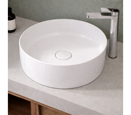 Bacha Ceramica sobreponer Incepa Platinum P2 390 Blanco 1450980017100