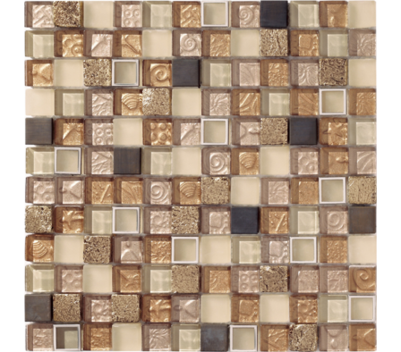 Mosaico de Vidrio Dikasa 23GM02 30x30 cm