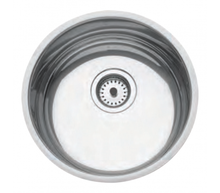 Bacha Tramontina Inox Asple 35x14cm  Redonda 94042/400