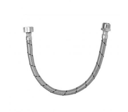 Conexion Flexible FV de 1/2 Cromado 30 cm