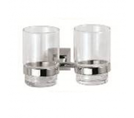 Vaso Porta Cepillo Doble Dikasa Modelo FF2105B