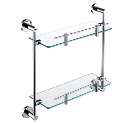 Estante Doble de Vidrio Modelo FF2712
