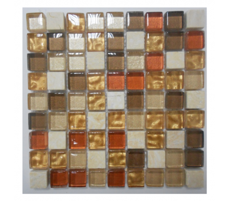 Mosaico de Vidrio Dikasa GK15207S 30x30 cm  (11pz x caja)