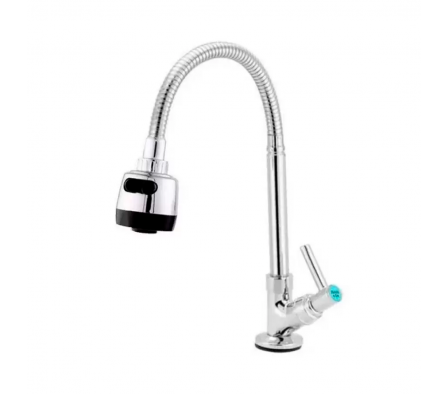 Griferia de Agua Fria Alkatami Gourmet Cromada Mini Ducha Balcon 3304