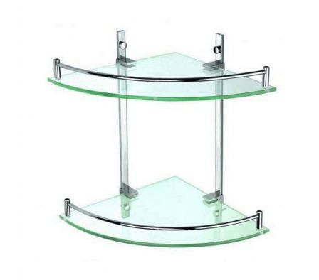 Estante doble de vidrio DIKASA FF3212B