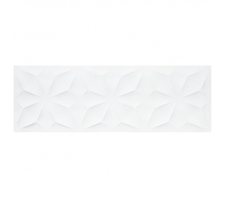 Revestimiento Incepa Ins Lux White Brillante Ret 30x90. 0,81 M² 61220120A