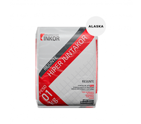 Rejunte Inkor Hiper Juntakor Color Alaska de 1Kg