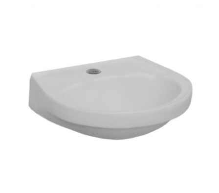 Lavamanos Zip Pequeño Color Cinza Plata AC 47x42,5 cm Ref. 1460070481100