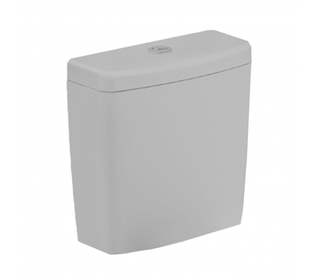 Zip Tanque WC P 6 Litros acople Zip Cinza Plata Ref.1555700482100