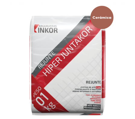 Rejunte Inkor Hiper Juntakor Color Ceramica de 1Kg