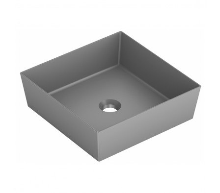 Bacha Ceramica sobreponer Incepa Platinum P5 Gris 38x38x12 cm