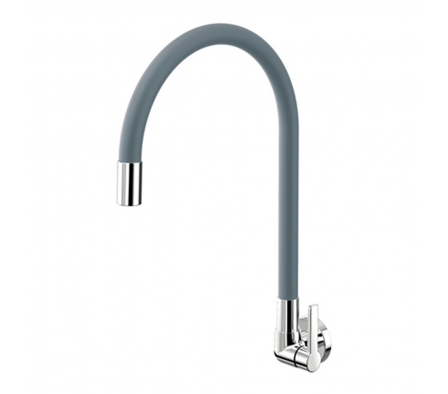 Griferia de agua fria para Cocina de Pared Docol Galiflex Gris 00967463