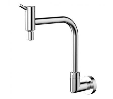 Grifería de Agua Fría Docol Loggica de Pared Pico Alto 1/2" 00609306