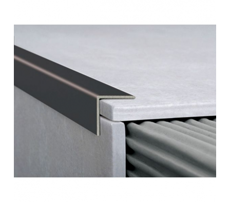 1908 Tapacanto - AC Negro 16x16mm 2,50  ml