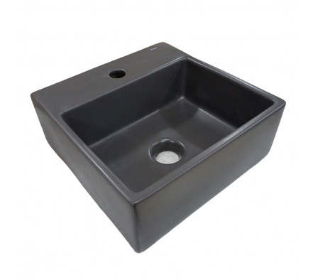 Incepa Bacha 35x35 de Apoyo Loft Q6 Negro Matte (Onix)