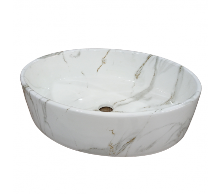 Lavatorio Ceramico OVTT52x38x13 6CC029C9