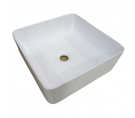 Lavatorio Ceramica Sobreponer 36x36x13 6CC211BB