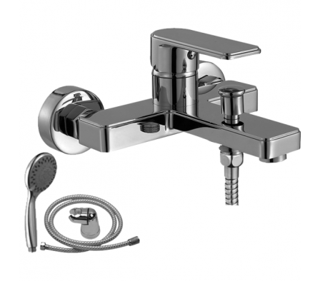 Ducha Externa Juego Monocomando Con Lavapies MY 1542030004