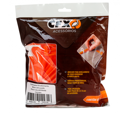 CFX Cunha/cuña Nivelada Reforsada C/50 Unidades Br 720096