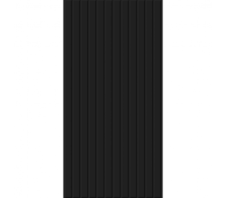 Revestimiento Ceramico Cejatel 45x91 Ripado Black 2,01 M² 2024448