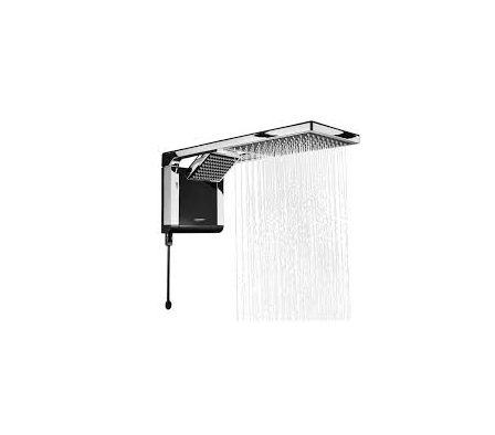 Ducha Lorenzetti Acqua Duo Flex Negro Con Cromo 6800W LOR000080