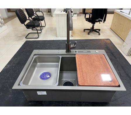 Bacha DIKASA inox de Cocina Niquelado 680x460x220 F-KYX13BC