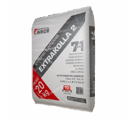 Argamassa Extrakolla 7 em 1 20kg Inkor