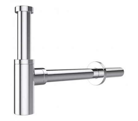 Sifon Cromado New Ramos Cuadrado Rigido 19527