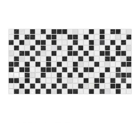 Revestimiento Ceramico Cejatel 31x59 Brillante Mosaic Black Hd 2,19 M² A