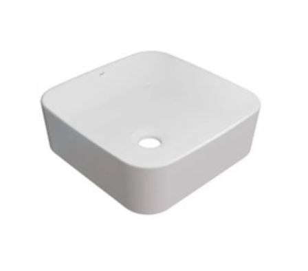 Bacha Ceramica Sobreponer 11x42x34 Rectangular 4365 2º Piazza