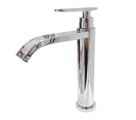 Grifería Ramos de Agua Fría Redondo Cromado Medio 18 cm 10766